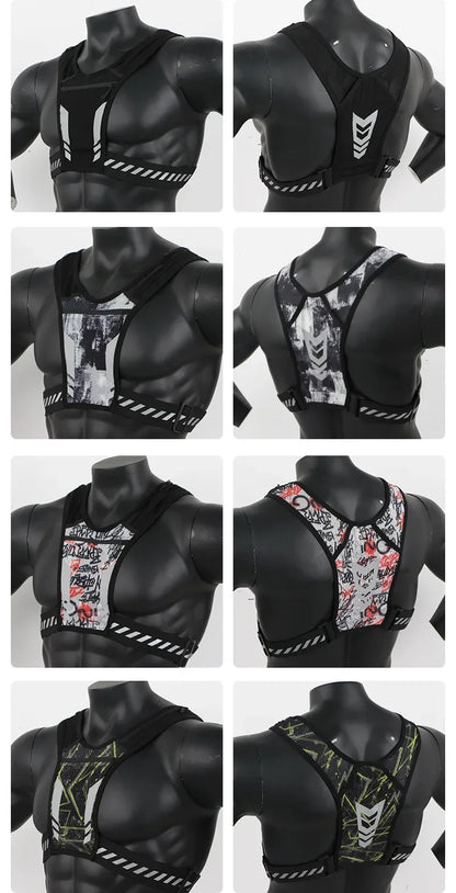 Reflective Running Vest - Red Edition